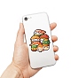 50Pcs Funny Sushi Character PVC Waterproof Stickers, Self-adhesion, for Suitcase, Skateboard, Refrigerator, Helmet, Mobile Phone Shell