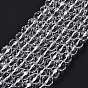 Natural Quartz Crystal Beads Strands, Star Cut Round Beads, Faceted