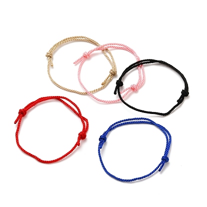 Verstellbare geflochtene Nylonschnur Armbandherstellung