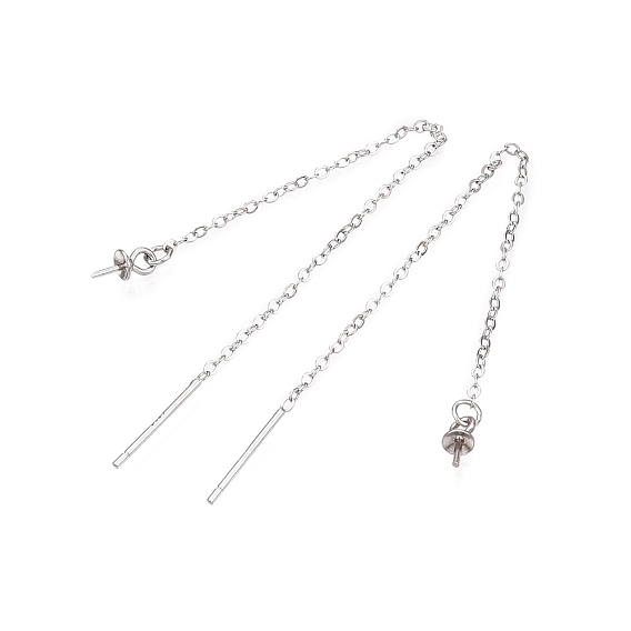 925 Результаты серьги стерлингового серебра, ушные резьбы