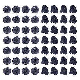 125шт. резиновые застежки для булавок, колпачок штифта подкладки муфты бабочки, значок для галстука, шляпы, броши