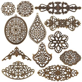 Железные филигранные столярные ссылки, Компьютер бисером патч, разнообразные