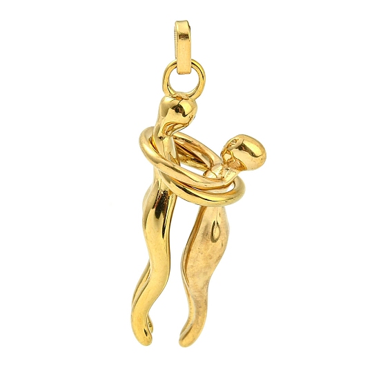 Ионное покрытие (ip) 304 подвески из нержавеющей стали, человек