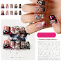 1 Bag ABS Plastic Press On False Nails, Nail Art Decoration Accessories, Rectangle