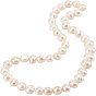 2 Strands Natural Cultured Freshwater Pearl Beads Strands, Round