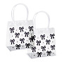 Rectangle Transparent Printed PVC Plastic Gift Tote Bags