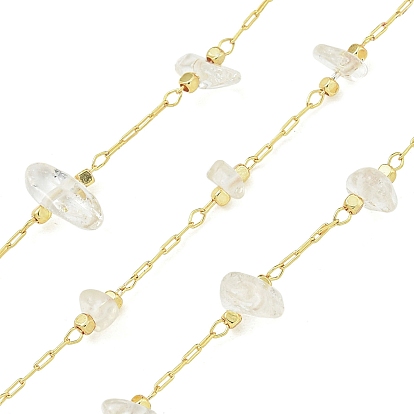 Латунные цепочки, без кадмия, без никеля и без свинца, с кристаллическим кварцем, с катушкой, пайки