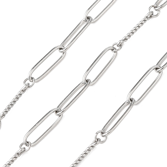 304 цепи овальные из нержавеющей стали, пайки, с катушкой