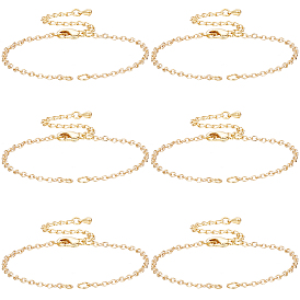 Изготовление браслета из латунного кабеля и цепи, с кольцами для прыжков и застежками в виде когтей лобстера