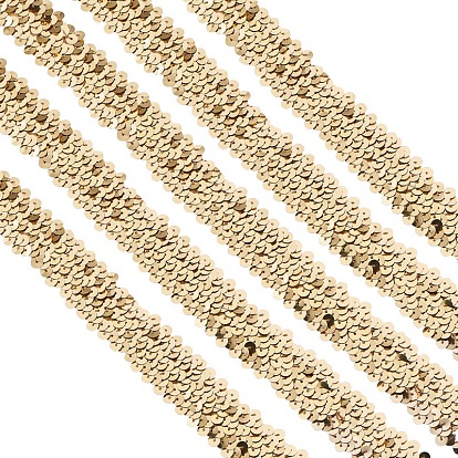 Эластичная отделка из пластикового блестка, лента с блестками, Аксессуары для орнаментов