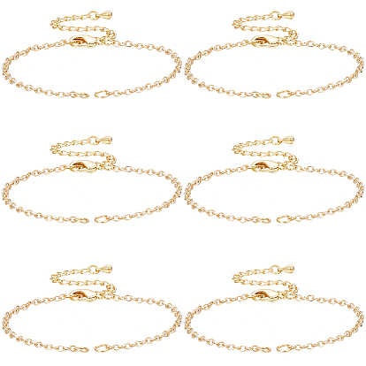 Изготовление браслета из латунного кабеля и цепи, с кольцами для прыжков и застежками в виде когтей лобстера