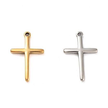 304 подвески из нержавеющей стали, крест очарование