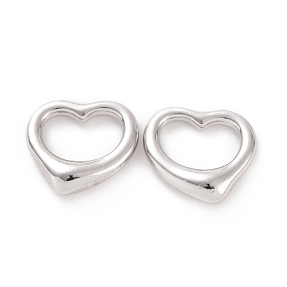 Anillos de unión de aleación de revestimiento de cremallera, sin cadmio y sin plomo y sin níquel, corazón