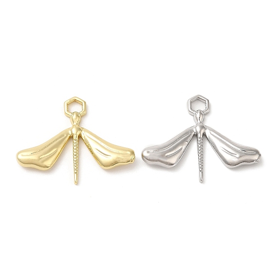 Кулоны из экологически чистой латуни, без свинца и без кадмия, очарование стрекозы