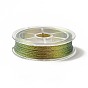 10 Rolls Polyester Sewing Thread, 3-Ply Polyester Cord for Jewelry Making