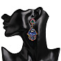 Spooky and Fun Halloween JURAN Hand-shaped Earrings with Bold European-style Danglers