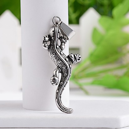Gecko 304 Stainless Steel Big Pendants