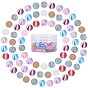 DIY Synthetic Moonstone Beads Stretch Bracelet Making Kits, with Elastic Thread