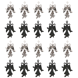 20 шт 2 цвета подвески из сплава, козье очарование