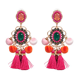 Tassel Earrings for Women in 2 Colors - Item 51034