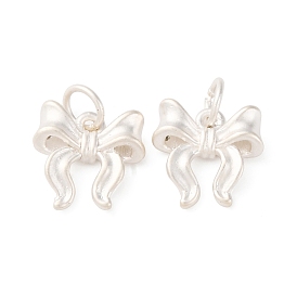 Изящные серебряные подвески-бантики, с перемычками и 999 штампом