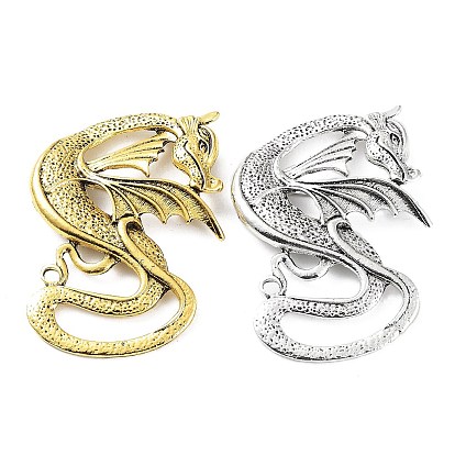 Дракон брошь, значок из сплава для унисекс