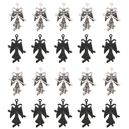 20 шт 2 цвета подвески из сплава, козье очарование