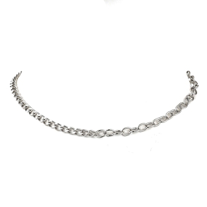 304 ожерелья из цепей-кабелей из нержавеющей стали, не тускнеет