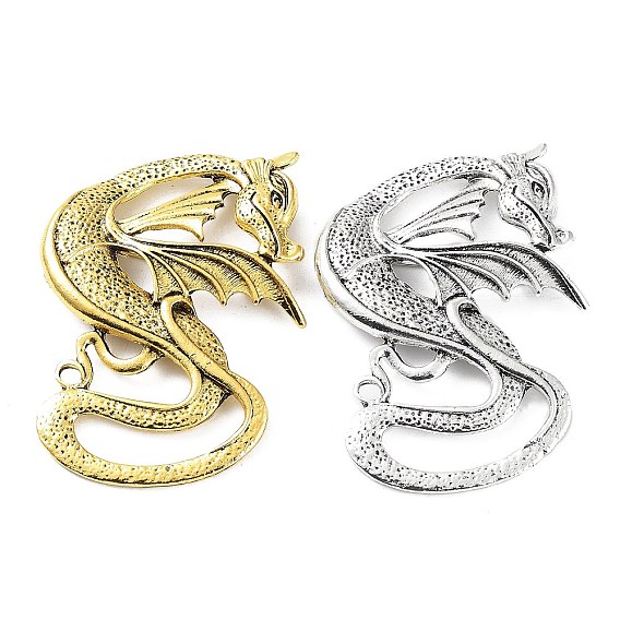 Дракон брошь, значок из сплава для унисекс
