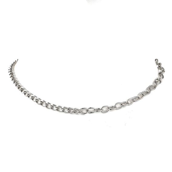 304 ожерелья из цепей-кабелей из нержавеющей стали, не тускнеет