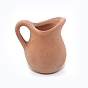 Mini Ceramic Cream Pitcher, for Dollhouse Accessories, Pretending Prop Decorations
