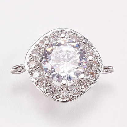 Латунные микро проложить кубических ссылки циркония, ромб