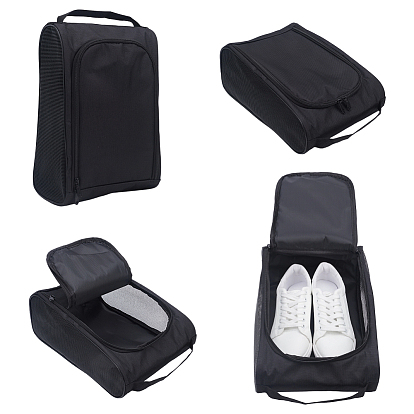 4шт. оксфордские тканевые сумки для хранения обуви на молнии, Портативные дорожные пылезащитные сумки-органайзеры на молнии для одежды, прямоугольные