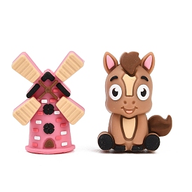 Силиконовые бусины, фокусные бусы