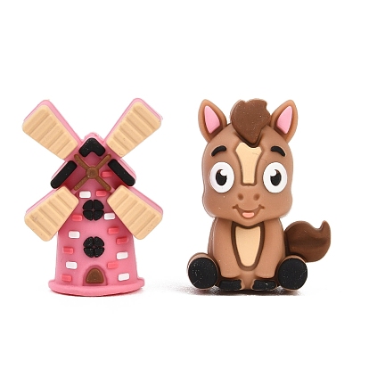 Силиконовые бусины, фокусные бусы