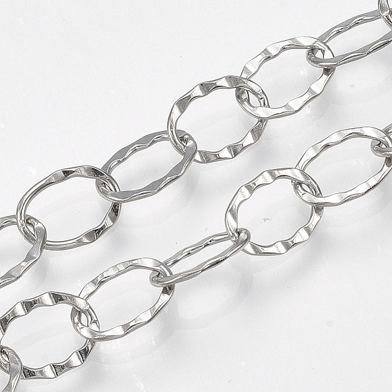 304 кабельные цепи из нержавеющей стали, пайки, , овальные