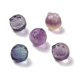 Natural Fluorite Beads, Cat