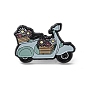 Motorbike/Bicycle/Bag/Car/Shoes/Flower Alloy Enamel Brooch, for Men and Women