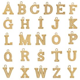 Aluminium Anhänger & Charms, Cadmiumfrei und Nickel frei und Bleifrei, Alphabet