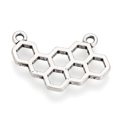 Tibetan Style Alloy Pendants, Cadmium Free & Lead Free, Chemistry Molecule Charms