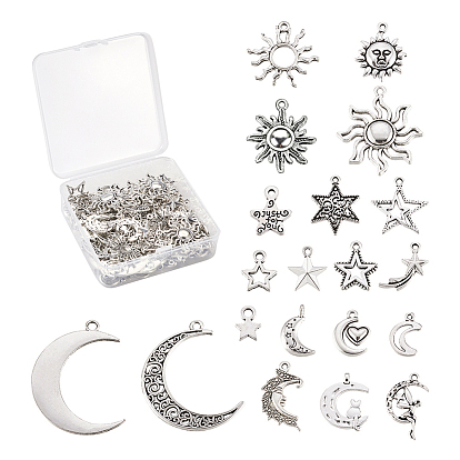 Сплавочные подвески тибетского стиля, разнообразные