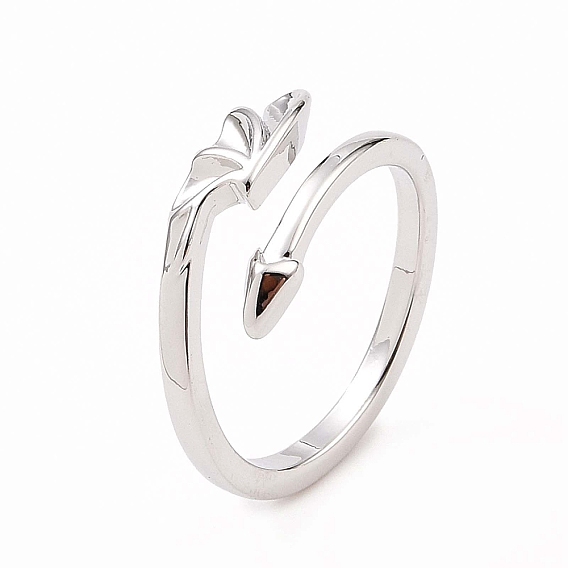 Кольцо-манжета из латуни с крыльями дракона для женщин