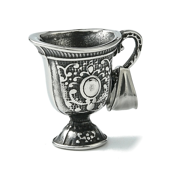 Ретро 304 из нержавеющей стали подвески, ручная полировка, очарование бокала вина