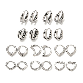 316 Surgical Stainless Steel Hoop Earrings