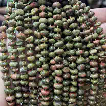 Натуральный микс драгоценных камней нити, самородки с отдельными бусинами