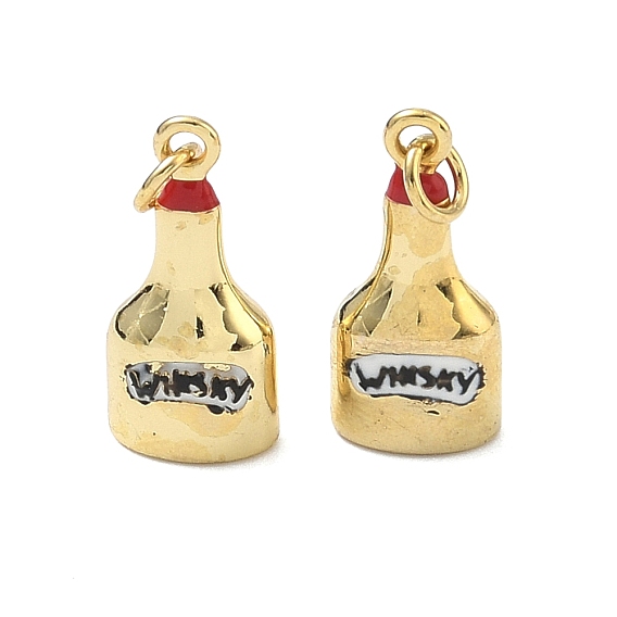 Латунь эмаль подвески, прелести винных бутылок, долговечный, без кадмия и без свинца, стойки покрытие