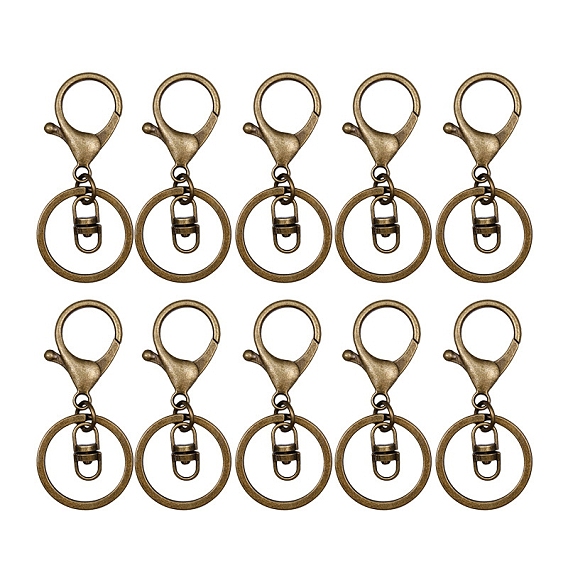 10PCA железо с застежками из цинкового сплава