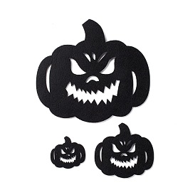 Wool Felt Pumpkin Jack-O'-Lantern Party Decorations, Halloween Themed Display Decorations, for Decorative Tree, Banner, Garland