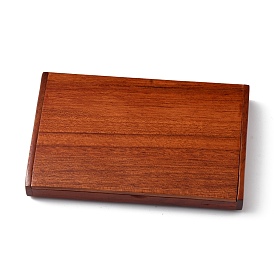 Wood Business Cards Stroage Box, Rectangle