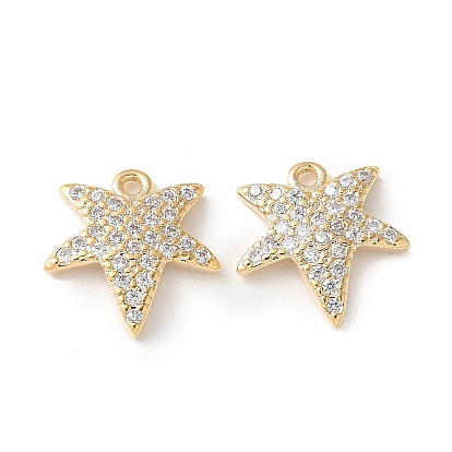 Латунные микропаве прозрачные подвески с фианитом, лист прелести, без кадмия и без свинца, долговечный, стойки покрытие
